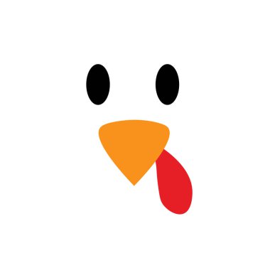 vektör hindi kuş desen sorunsuz arka plan. hindi kuş arka plan gözleri ve gaga. Şükran Günü