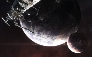 Uzayın derinliklerinde yaşayan gezegenler. Uzay İstasyonu