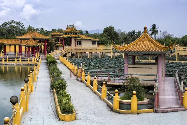 Visto Hock Yeen Templo Confucio Chemor Malasia Templo Confucio Seen —  Fotos de Stock