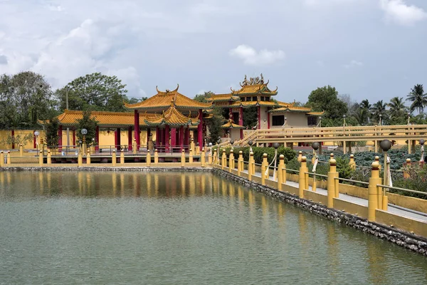 Sett Hock Yeen Konfuciustemplet Chemor Malaysia Konfucius Temple Seen Hock — Stockfoto