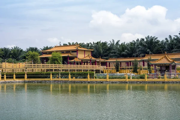 Gesehen Hock Yeen Konfuzius Tempel Chemor Malaysia Konfuzius Temple Seen — Stockfoto