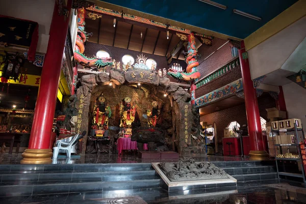 Gran Pintoresco Templo Tradicional Cueva Del Dragón Negro Chino Yong —  Fotos de Stock