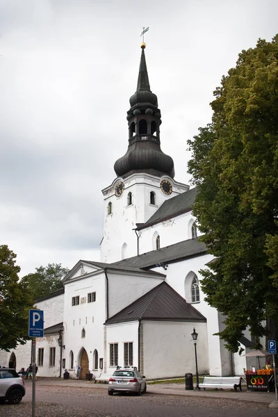 Régi Város Tallinnban Domskiy Székesegyház — Stock Fotó