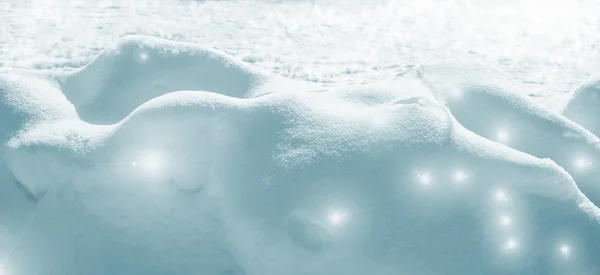 Contexto Paisagem Inverno Textura Neve — Fotografia de Stock