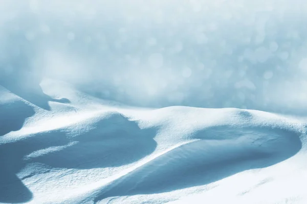 Kontekst Zimowy Krajobraz Tekstura Śniegu — Zdjęcie stockowe