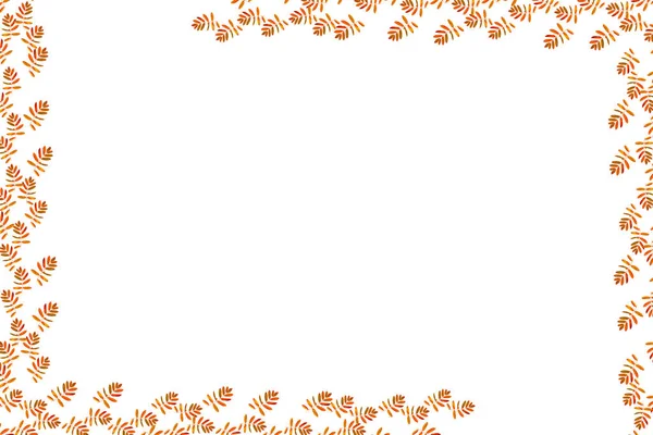 Heldere Kleurrijke Herfstbladeren Geïsoleerd Witte Achtergrond — Stockfoto