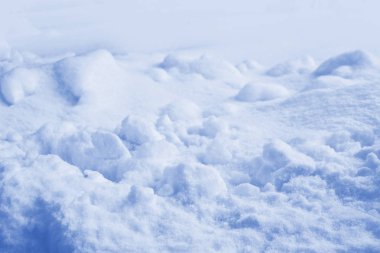 Geçmişi. Kış manzarası. Karların dokusu.