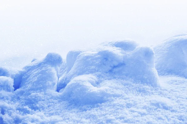 Hintergrund Winterlandschaft Die Textur Des Schnees — Stockfoto