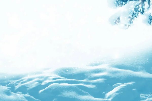 Abstrakta Vinter Jul Och Nyår Bakgrund Snöflingor — Stockfoto