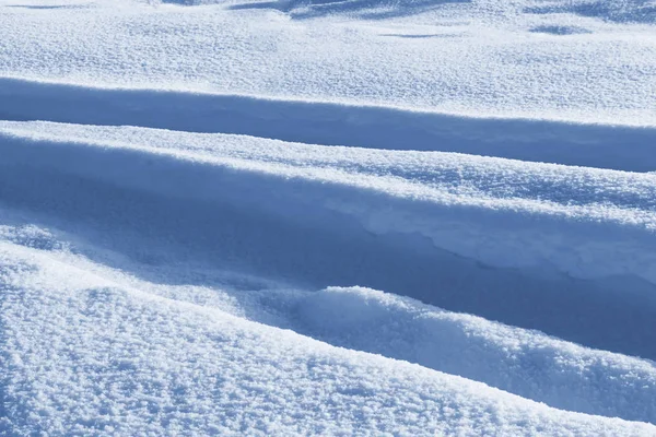 冬季景观 雪的质地 — 图库照片