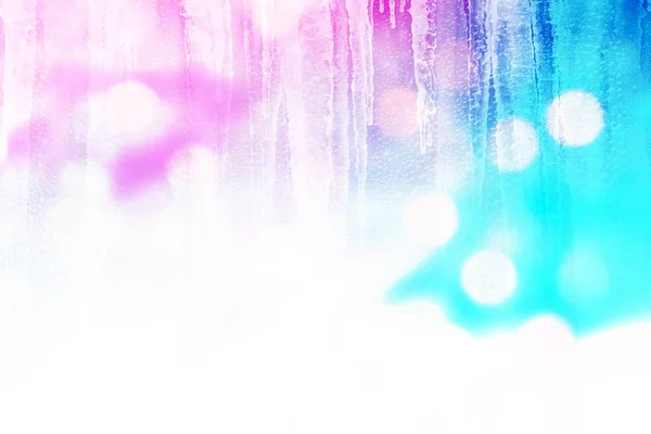 Abstract winter Christmas and New Year background. Snowflakes. — Stock Photo, Image