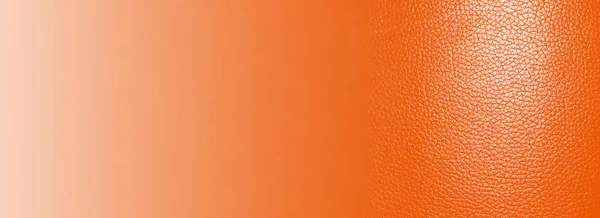Oranje lederen textuur achtergrond — Stockfoto