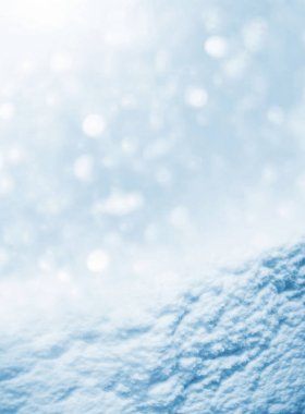 Geçmişi. Kış manzarası. Karların dokusu.