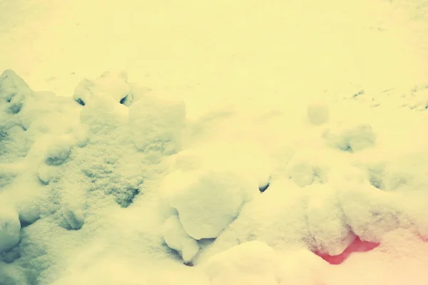 Háttér. Téli táj. A hó szerkezete. — Stock Fotó