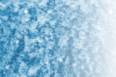 Geçmişi. Kış manzarası. Karların dokusu. Açık hava