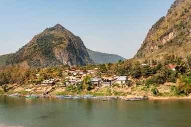 Nong Khiao, Laos, seyahat hedef nehir Nam Ou