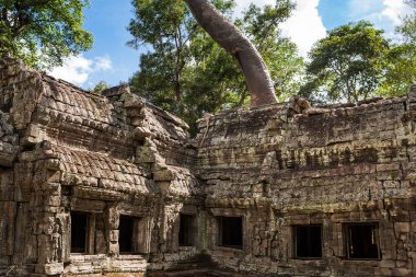 Ta Phrom Khmer Angkor Wat, Kamboçya, tarihi mimarlık