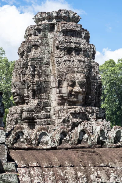 拜杨在柬埔寨吴哥 高棉时期的历史遗迹 — 图库照片