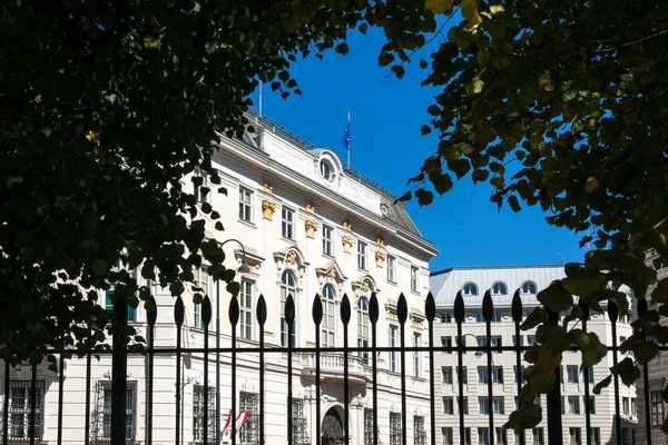 Governo Federal Austríaco Com Cargo Chanceler Federal Está Localizado Ballhausplatz — Fotografia de Stock