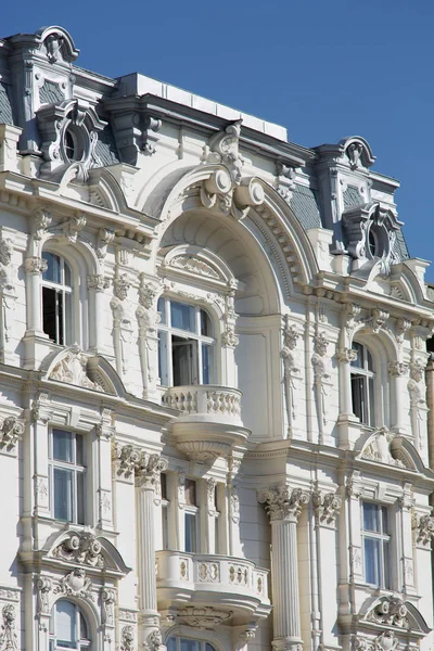 Old Townhouse Balcony Building Art Nouveau Vienna — Stock Photo, Image