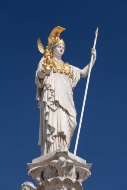Athena, Yunan mitolojisinde, hukuk ve adalet için sembol tanrıçası