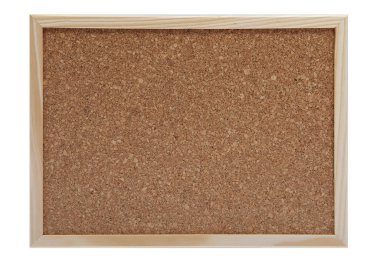 boş bir cork board