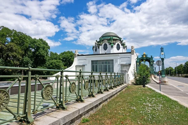 Otto Wagner Pavilion Viyana, tarihi Metro İstasyonu art nouveau