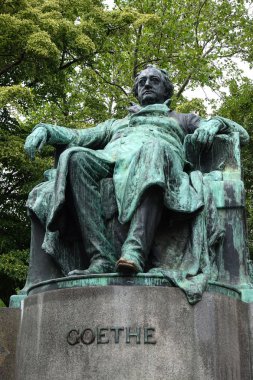 Goethe Memorial Viyana, landmark yüzük Strasse sonraki Burggarten üzerinde