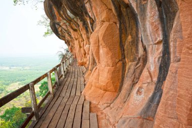 Wat Phu Tok, Tayland, Thailand, korkutucu geçit dağın çevresinde