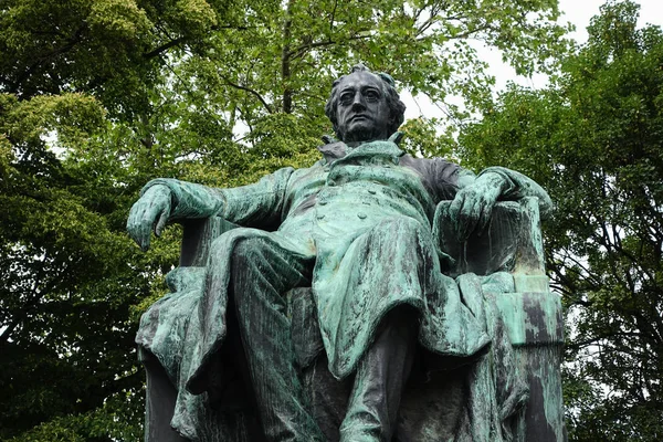 Goethe Memorial Wien Landmärke Den Ring Strasse Nästa Burggarten — Stockfoto