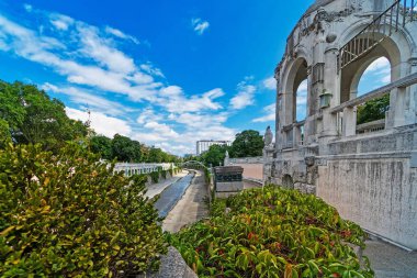 Austrias başkenti Stadtpark, Viyana, popüler turizm