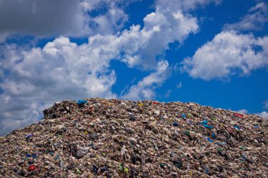 Çöp dökümü Hill, yatay