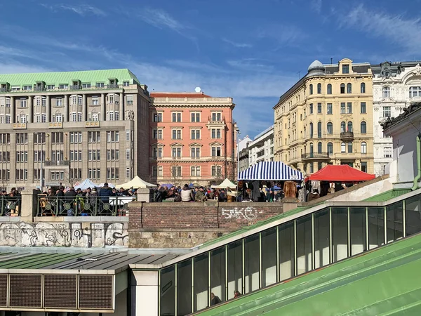 Wien Österreich Februar 2018 Jeden Samstag Findet Der Größte Flohmarkt — Stockfoto