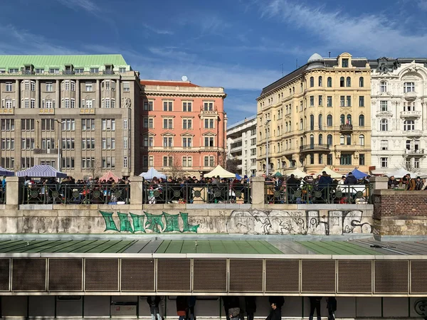 Wien Österreich Februar 2018 Jeden Samstag Findet Der Größte Flohmarkt — Stockfoto