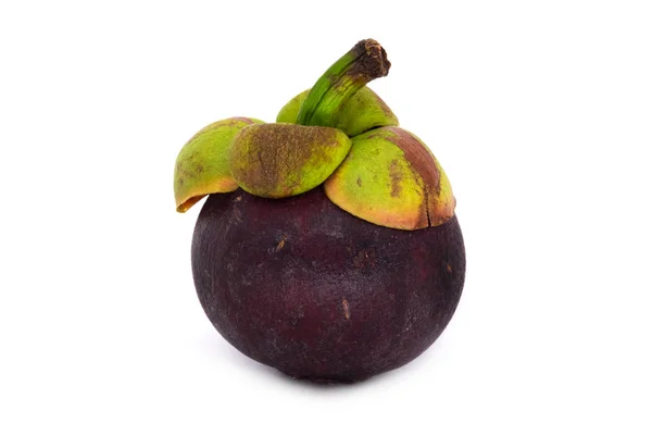 Frutta viola mangostano — Foto Stock