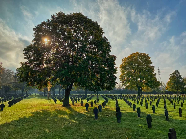 Tombes de la Seconde Guerre mondiale — Photo