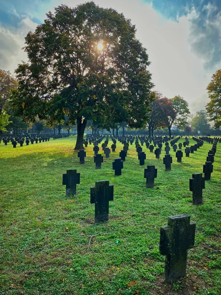 Tombes de la Seconde Guerre mondiale — Photo