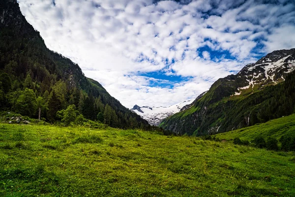 Habachtal Salzburger Land Gyönyörű Völgy Utazási Cél Hohe Tauern Range — Stock Fotó