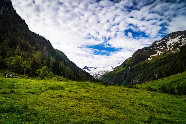 Habachtal Salzburger Land Splendida Valle Destinazione Viaggio Hohe Tauern Range — Foto Stock