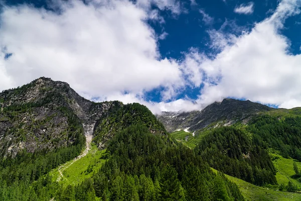 Habachtal Salzburger Land Mooie Vallei Reisbestemming Bij Hohe Tauern Range — Stockfoto