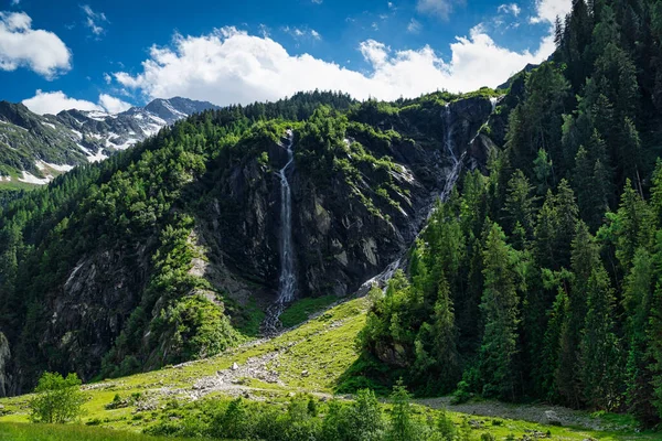 Habachtal Salzburger Land Splendida Valle Destinazione Viaggio Hohe Tauern Range — Foto Stock