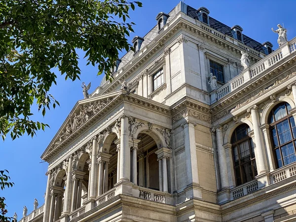 Universidade Viena Edifício Histórico Ring Strasse Centro Viena — Fotografia de Stock