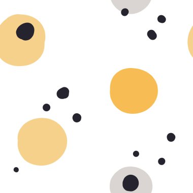 Soyut şekilleri ile modern seamless modeli