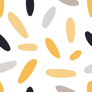 Soyut şekilleri ile modern seamless modeli