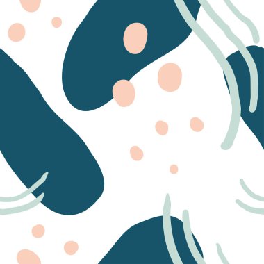 Renkli soyut basit seamless modeli