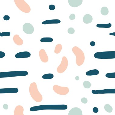 Renkli soyut basit seamless modeli