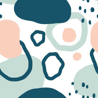 Renkli soyut basit seamless modeli