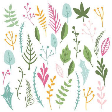 Otlar ve yaprak toplama