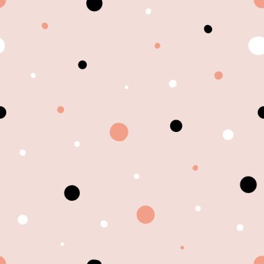 Polka Dot soyut Seamless Modeli