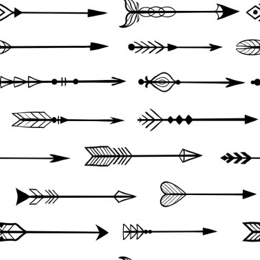 vintage okları el çekilmiş